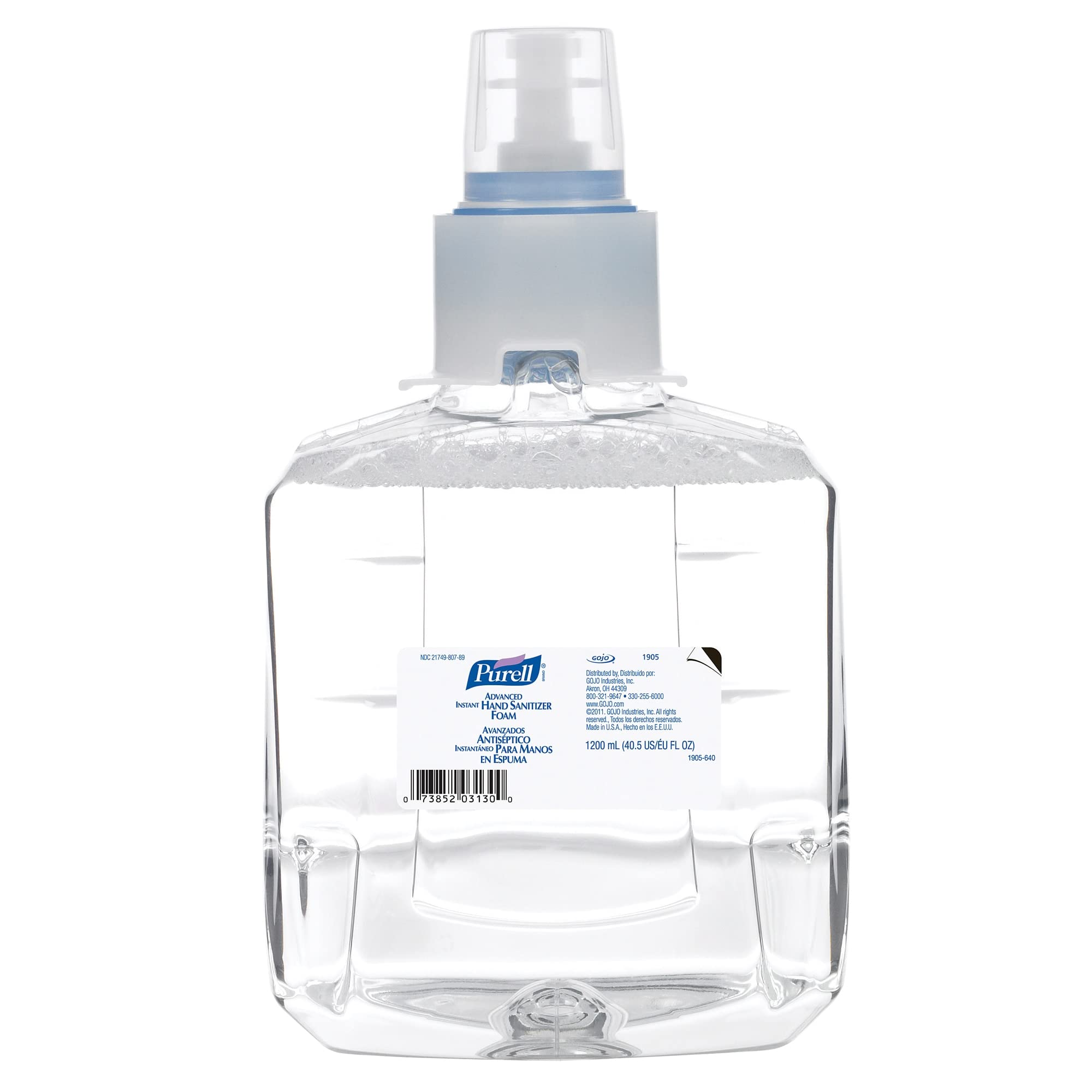 Amazon.com: GOJO 1905-02 PURELL LTX-12 LTX Instant Foam Hand